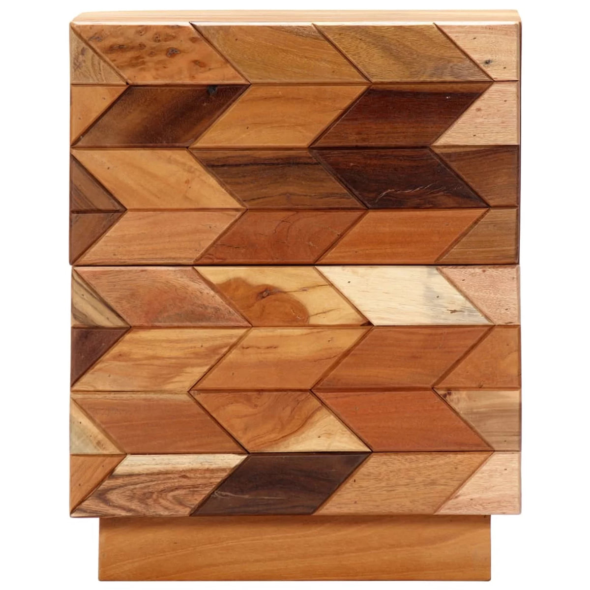 Bedside Cabinet Solid Reclaimed Wood P572926