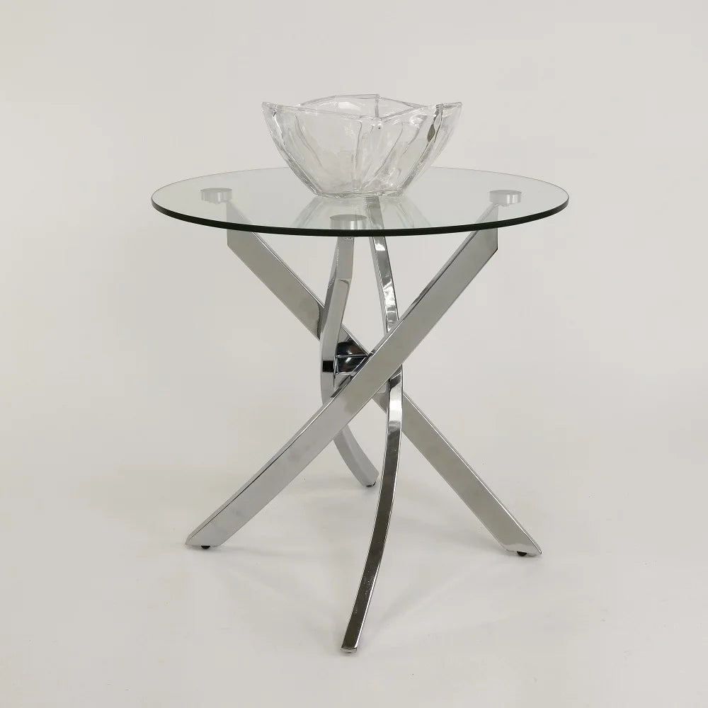 End Table 21 5/8″Dia X 21 5/8″H W925