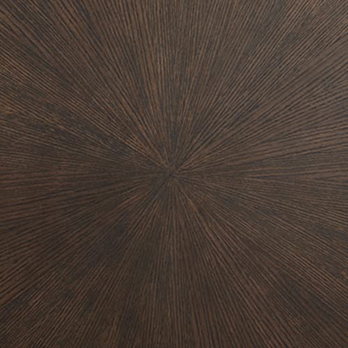 Metallic & Goldtone Finish Round Coffee Table D47320
