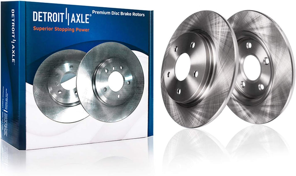 Front and Rear Disc Rotors and Brake Pads 10pc Set E6966