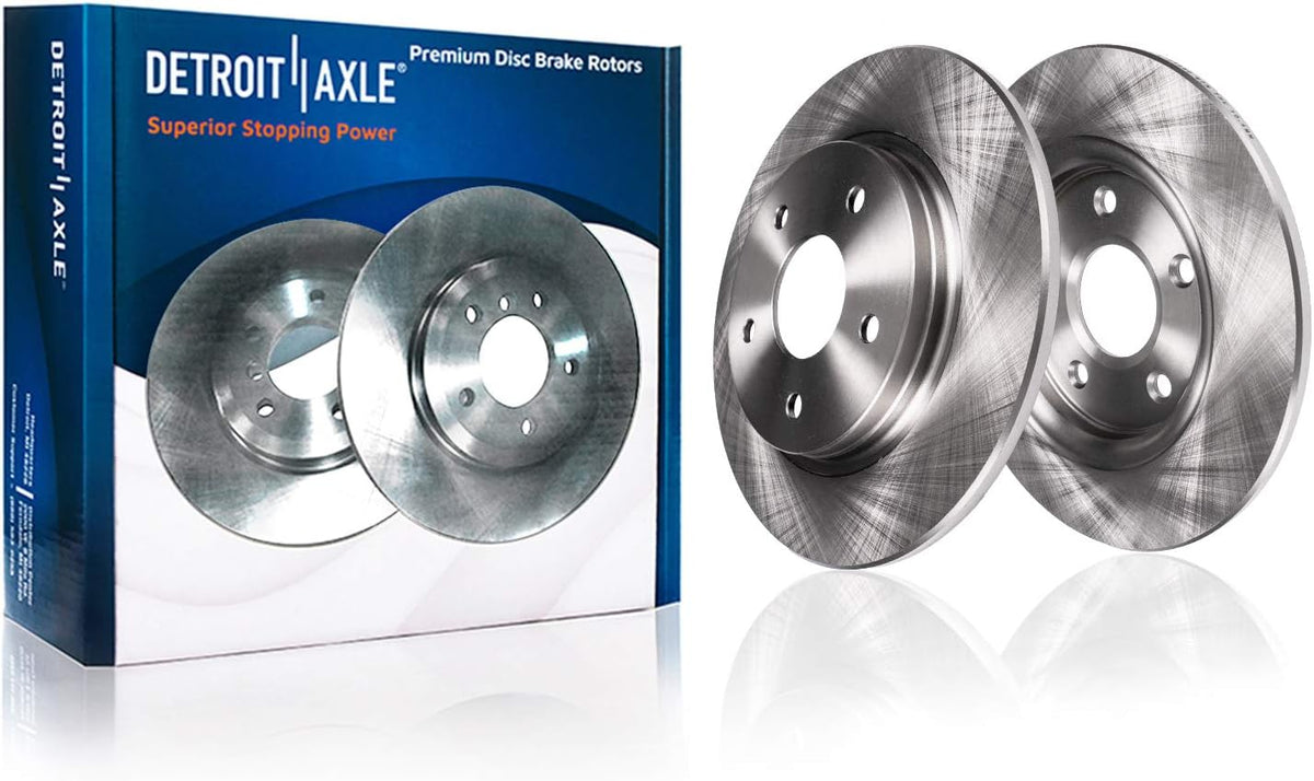 Front and Rear Disc Rotors and Brake Pads 10pc Set E6966
