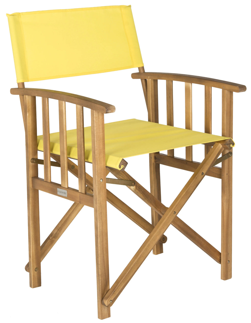 Set of 2 Natural Yellow Outdoor Chair I148798