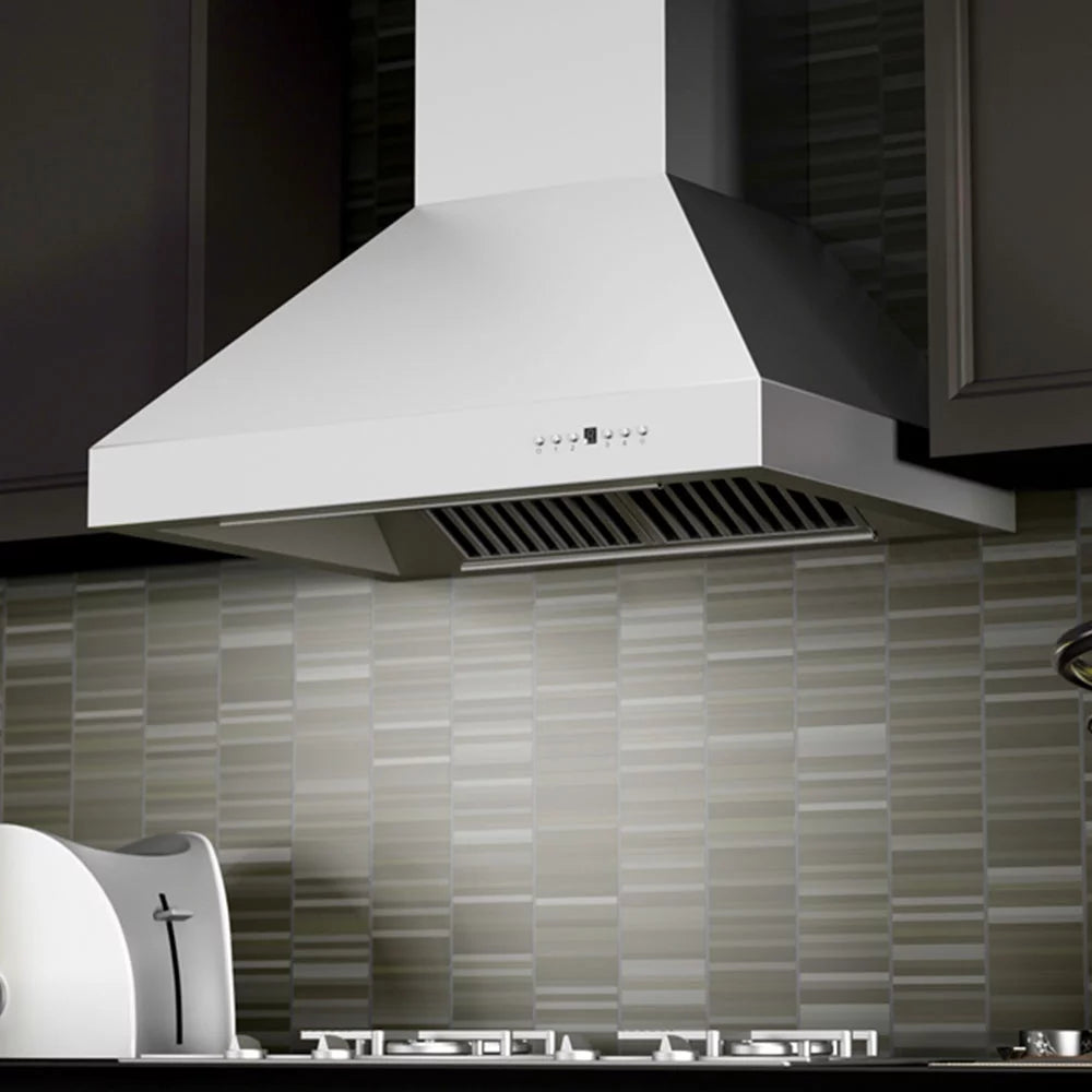 30 in. 900 CFM Stainless Steel Wall Mount Range Hood H808
