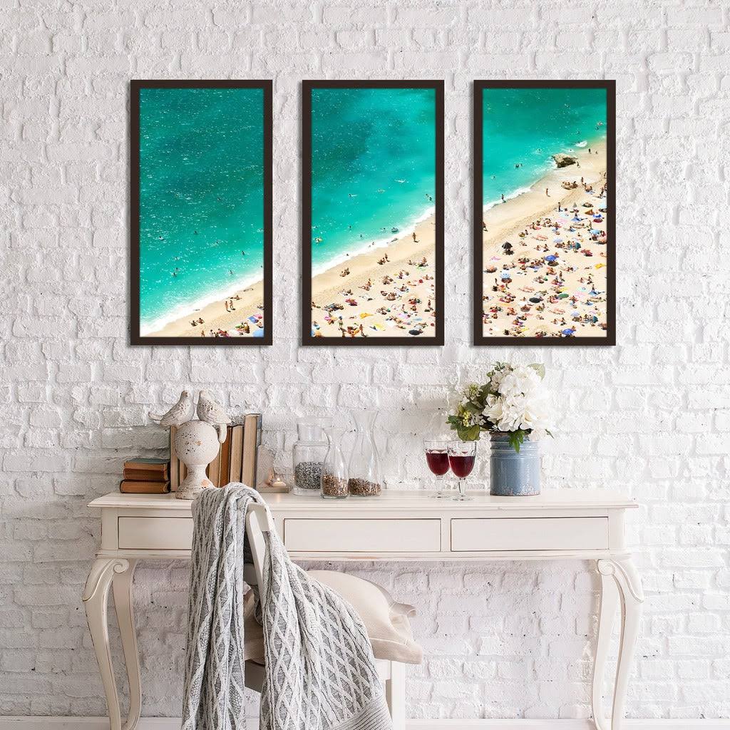 3 Piece Framed Photographic Print Set T945