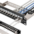 12 Port Cat6A Shielded Patch Panel X980