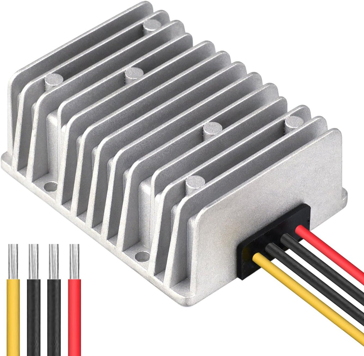 DC/DC 12V to 24V Boost Converter 25A 600W Step Up Voltage Regulator Power Supply Voltage Transformer Pack of 2 V4441