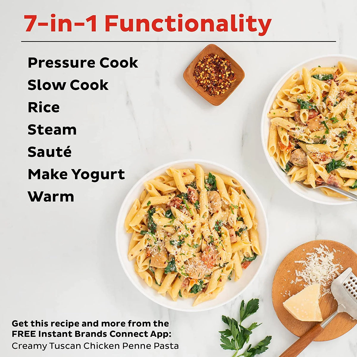 8 Qt Electric Pressure Cooker with Stainless Steel Inner Pot M275590