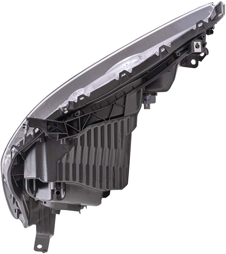 Replacement Driver and Passenger Headlights with Grey Bezels Q97432