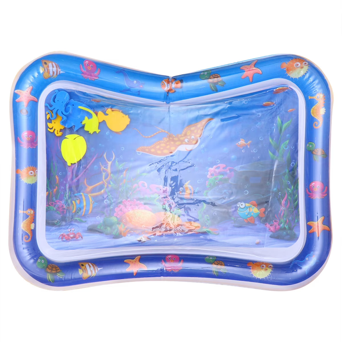 Inflatable Crawling Cushion Water Play Mat (Blue) I1667