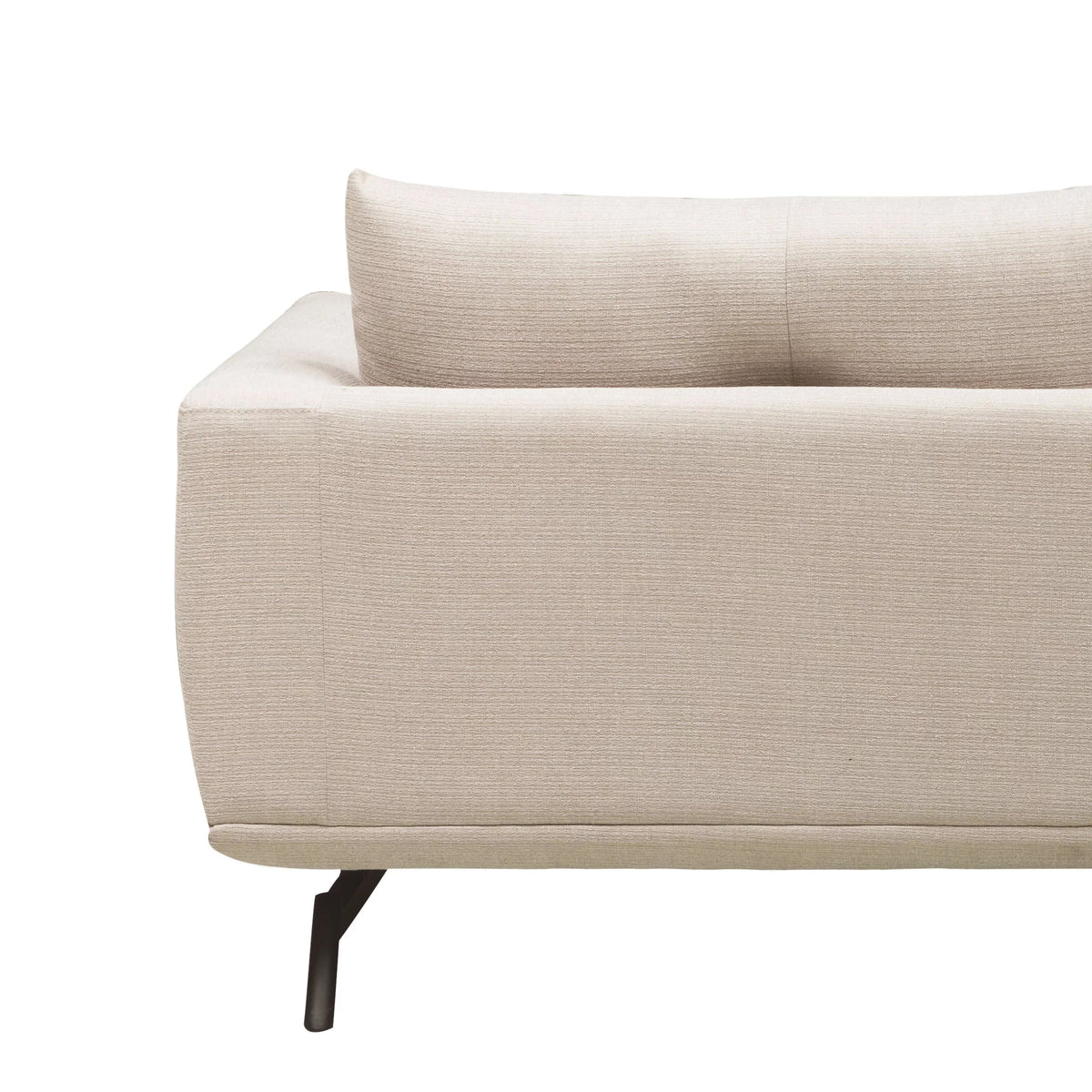 Cream 3-pc Fabric Sofa and 2 Chairs Set E598