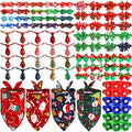 85 Pcs Christmas Dog Ties Set I337134