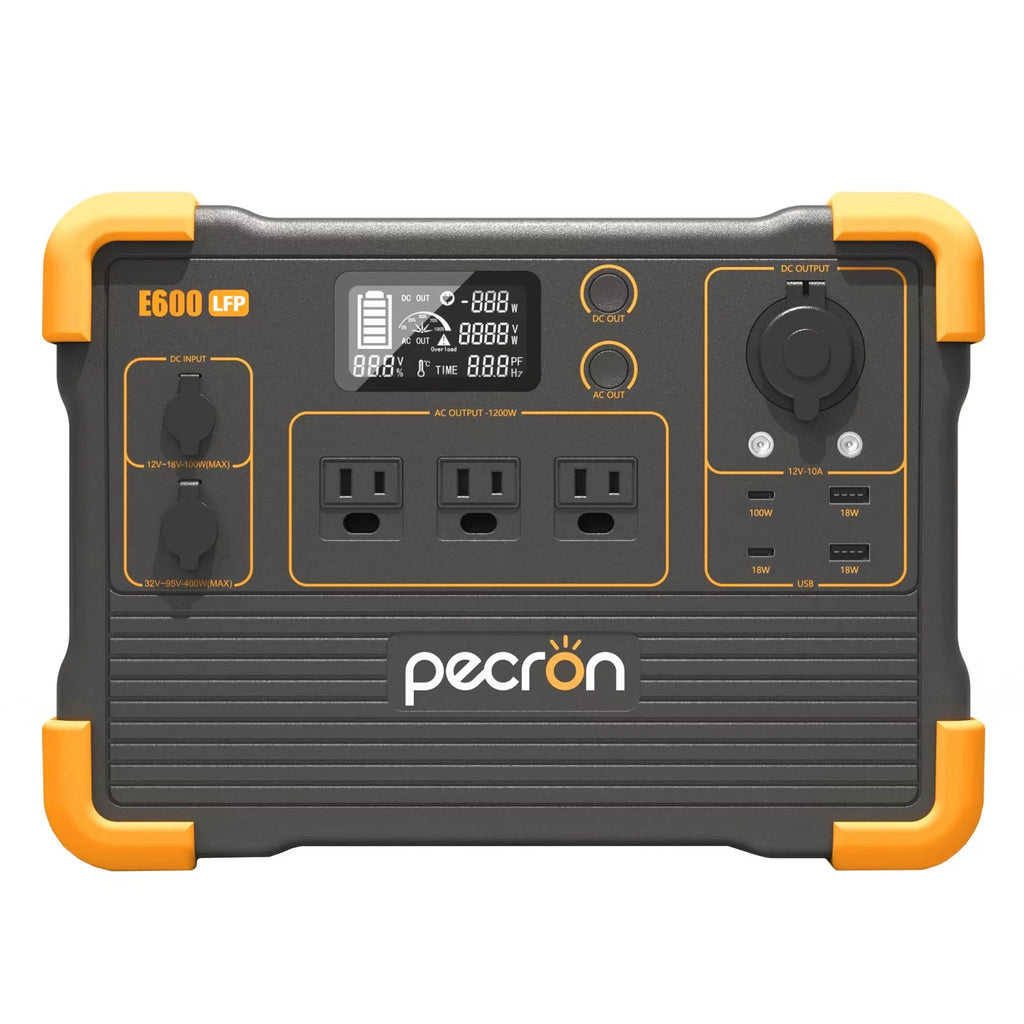 Portable Power Station 614Wh 1200W LiFePO4 Battery R24108