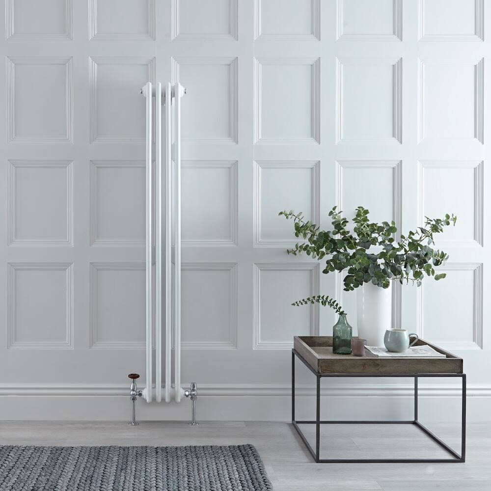 Cast Iron Hot Water Radiator White L925104