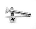 #8-32 x 1/2 Coarse Thread Machine Screw Phillips Flat Head Low Carbon Steel Zinc Plated J435608