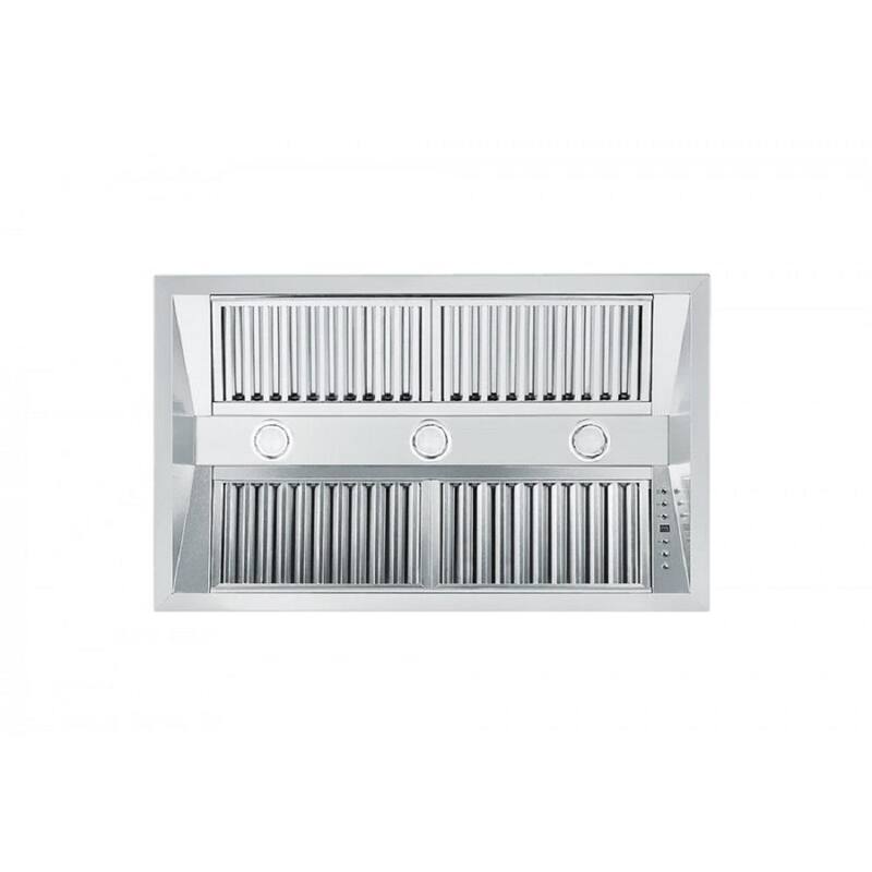 28 in. 400 CFM Stainless Steel Range Hood Insert V472058