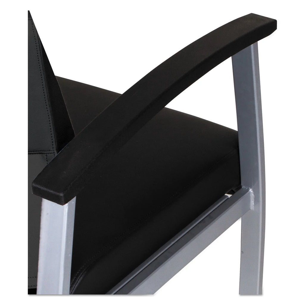 Black Mid-back Guest Chair C7893