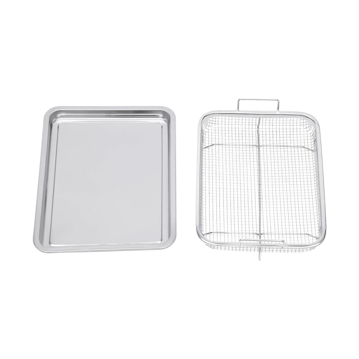 Stainless Steel Crisping Basket & Tray Set I598556