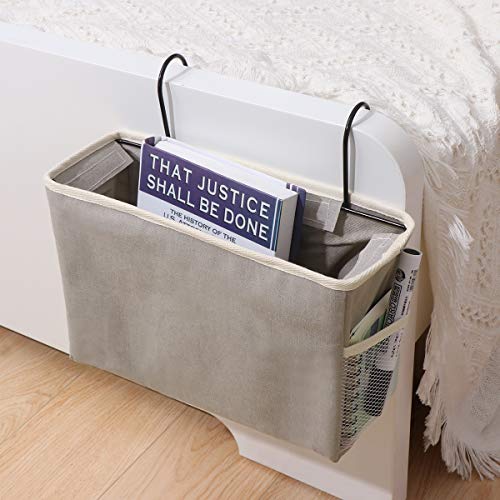 Black Hanging Bedside Organizer U526