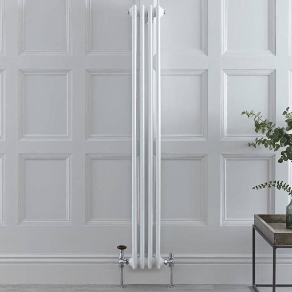 Cast Iron Hot Water Radiator White L925104