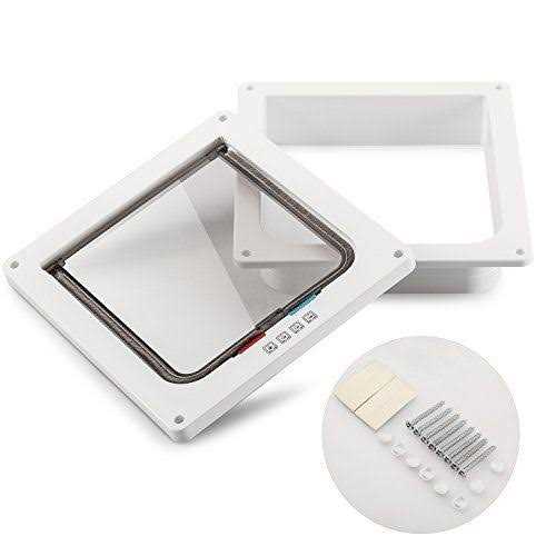 Large 4 Way Locking Cat Door A334