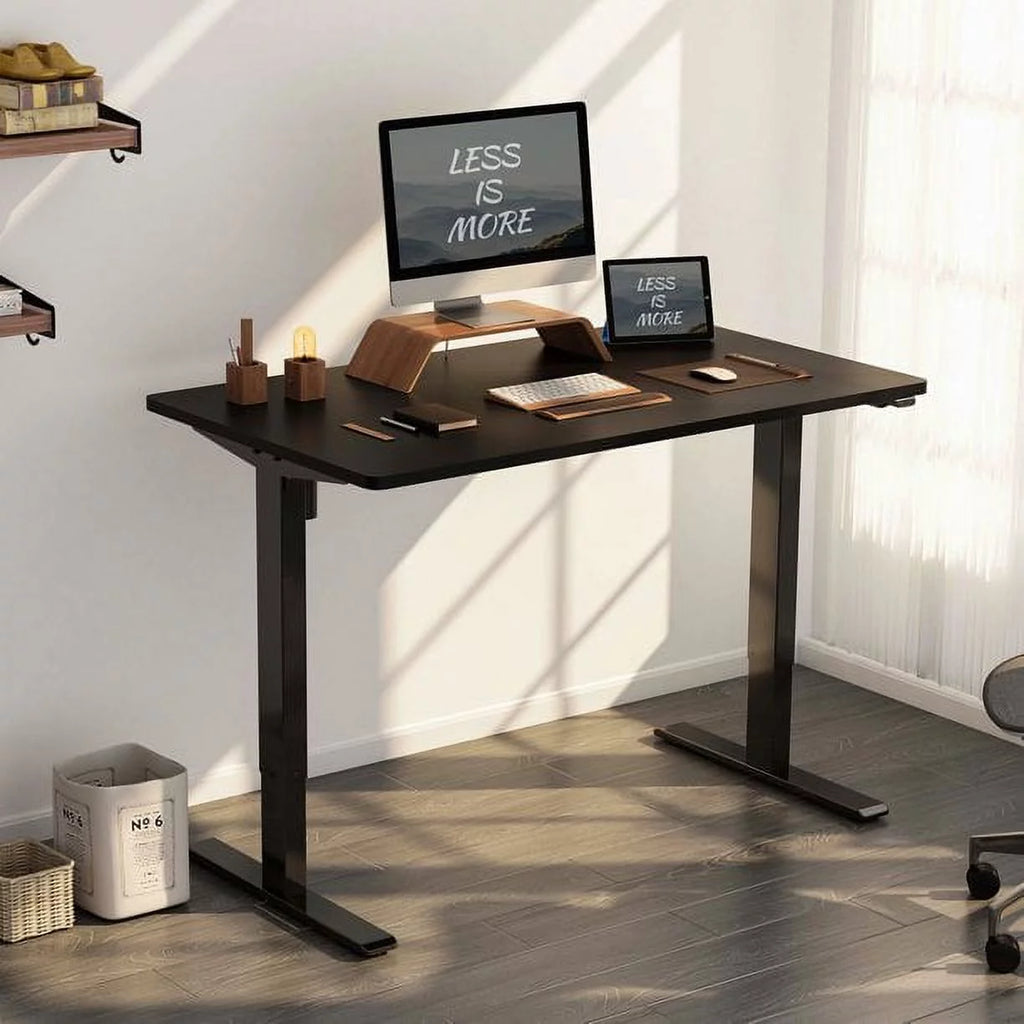 Height Adjustable Standing Desk 48" x 24" Black Z265