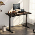 Height Adjustable Standing Desk 48" x 24" Black Z265