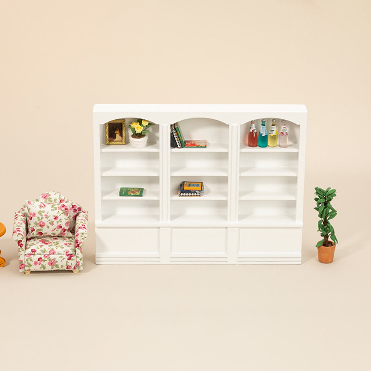 1:12 Wooden Dollhouse Cabinet Miniature Nursery Supplies M620833