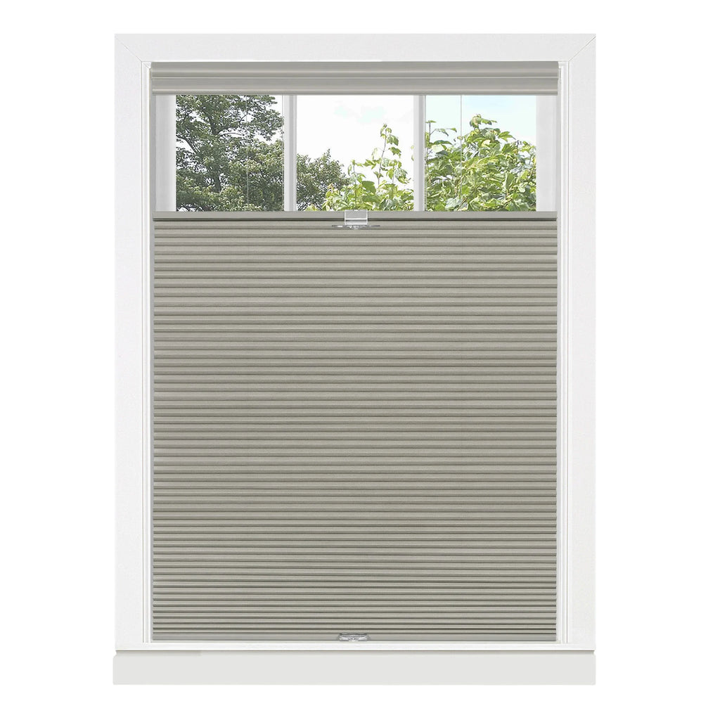 Top Down-Bottom Up Cordless Honeycomb Cellular Shade 35"L x 64"W Dove Grey C141668