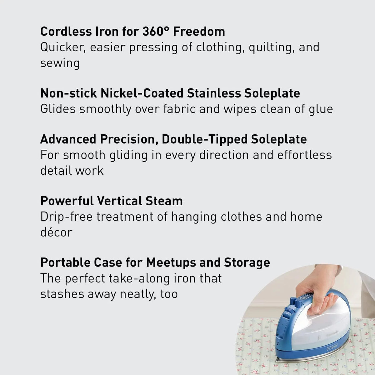 Cordless Steam Iron P13981