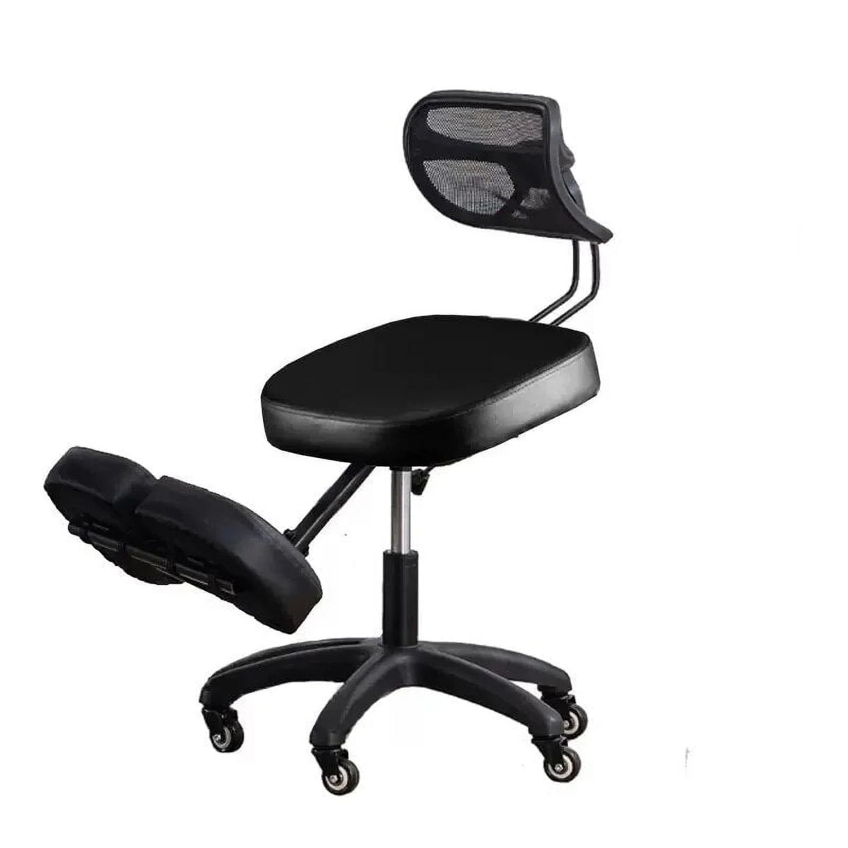 Kneeling Chair with Wheels and Back Support Y3388
