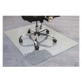 Glass Chairmat 60" x 48" Rectangle Clear C776