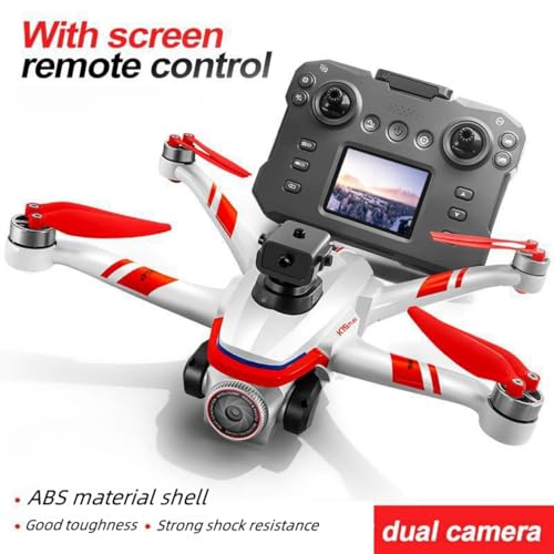 Kids Drone with Screen Display Remote Control, 1080P Dual Camera, LED Lights X654158