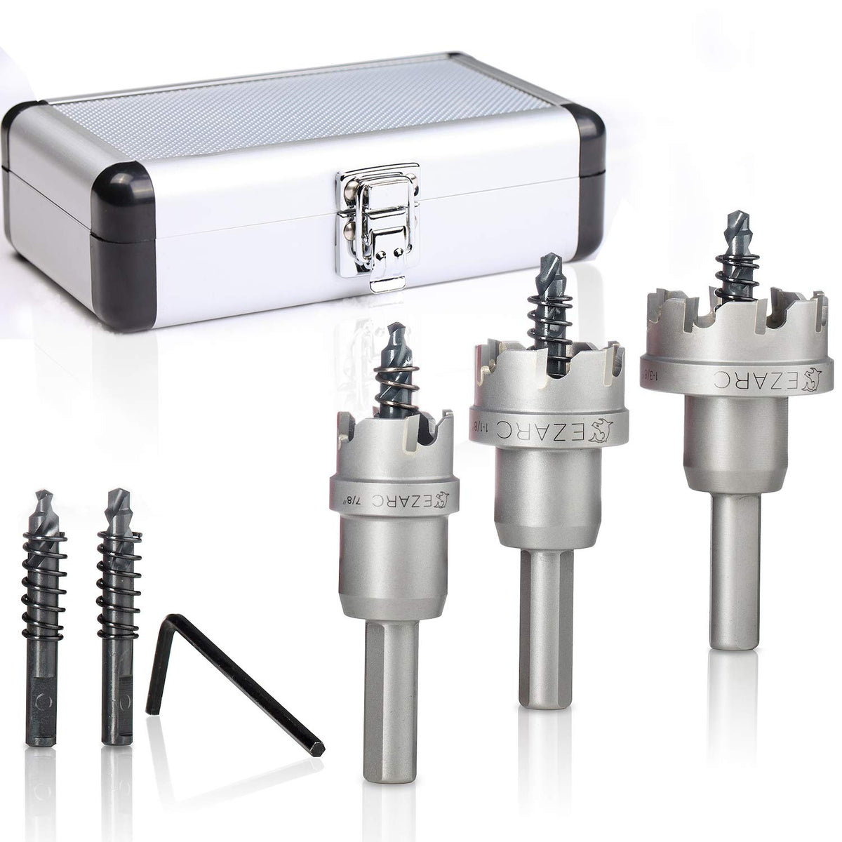 Carbide Hole Cutter Set 9 Piece for Stainless Steel Y224495