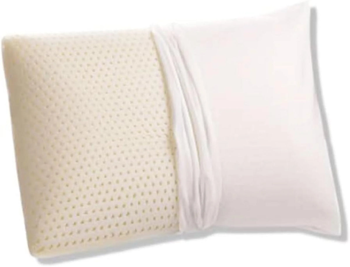 Medium Talalay Latex Pillow with Cotton Cover I647