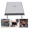 Stainless Steel Square Fire Pit Heat Deflector A673256