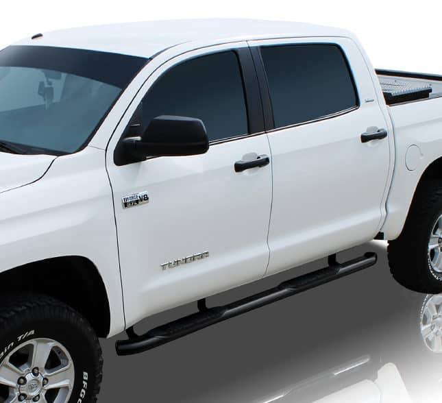 Black Curved Oval Side Step Bars G609478