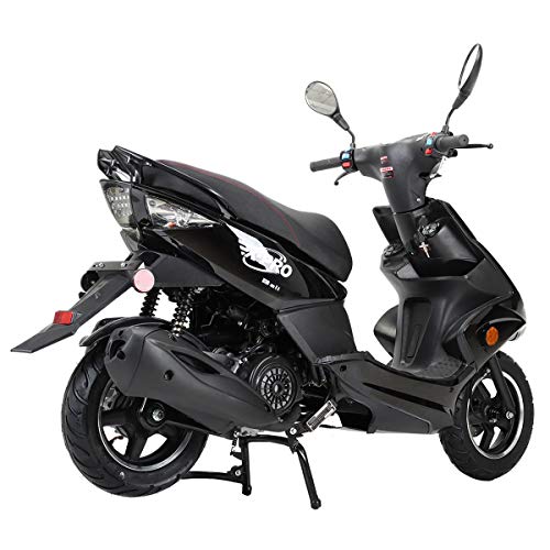 150 Moped Street Gas Moped Adult Bike with 10" Aluminum Wheels F9564