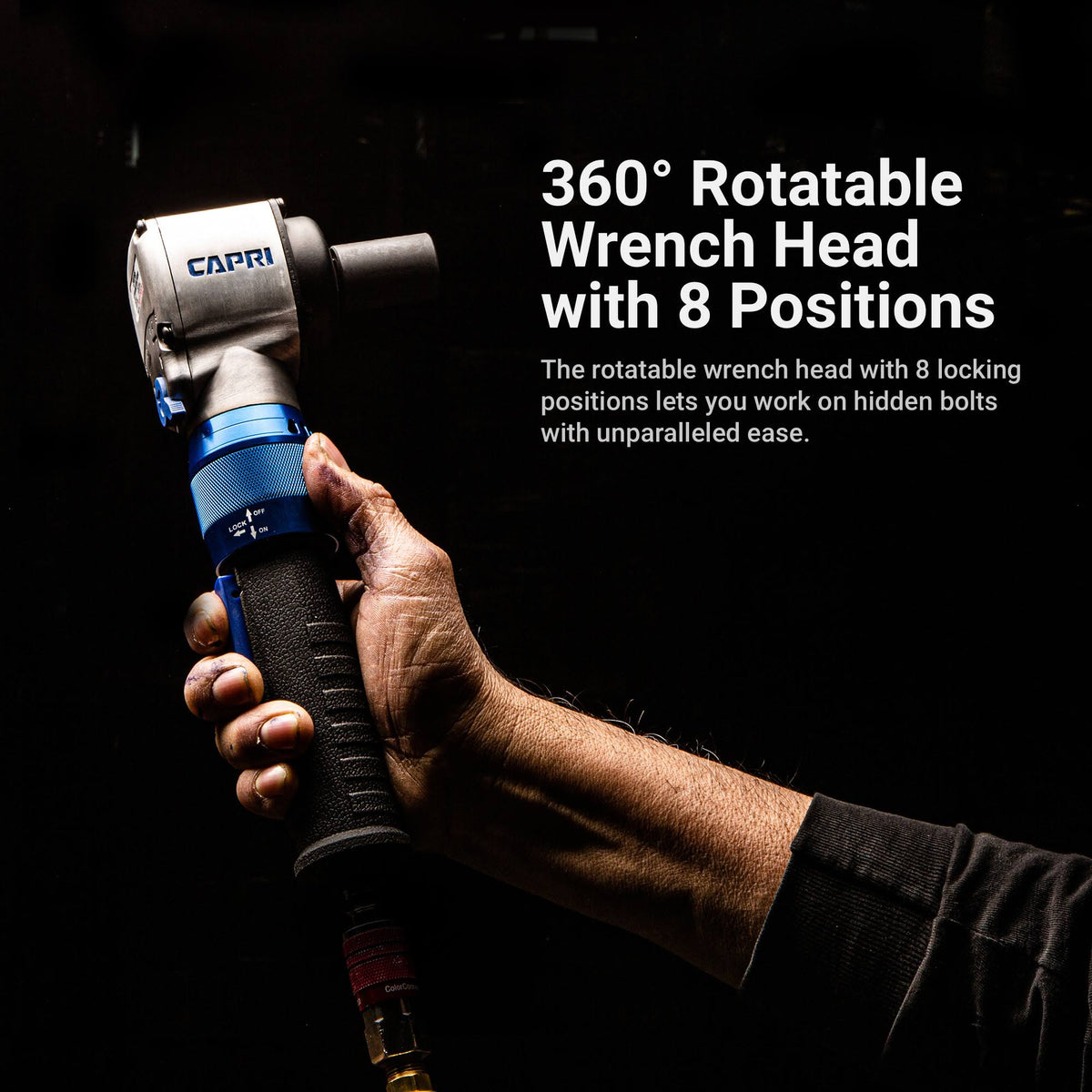1/2 in. Air Angle Impact Wrench X1165