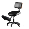 Kneeling Chair with Wheels and Back Support Y3388