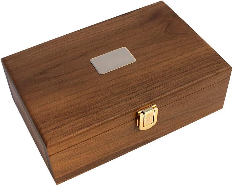 Black Walnut Domino Set B456
