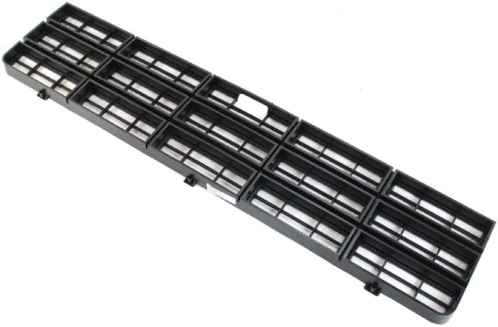 Grille Assembly for Suburban 1977-1980 Dark Argent Shell with Black Insert Plastic F734