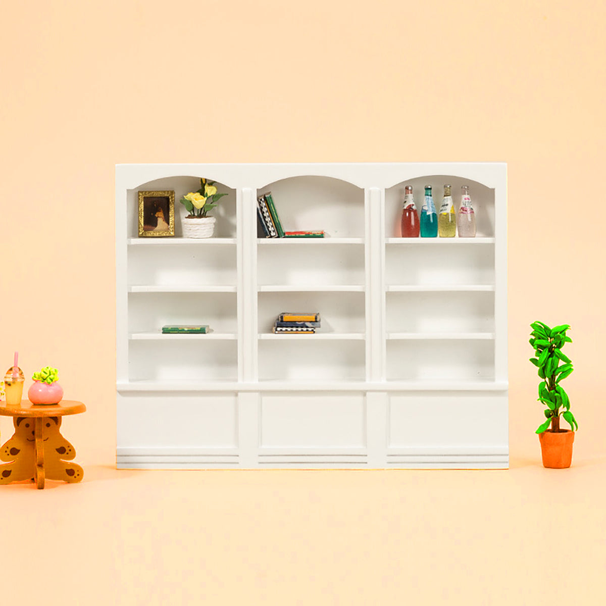 1:12 Wooden Dollhouse Cabinet Miniature Nursery Supplies M620833