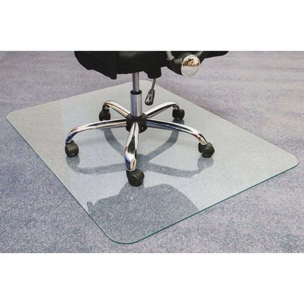 Glass Chairmat 60" x 48" Rectangle Clear C776