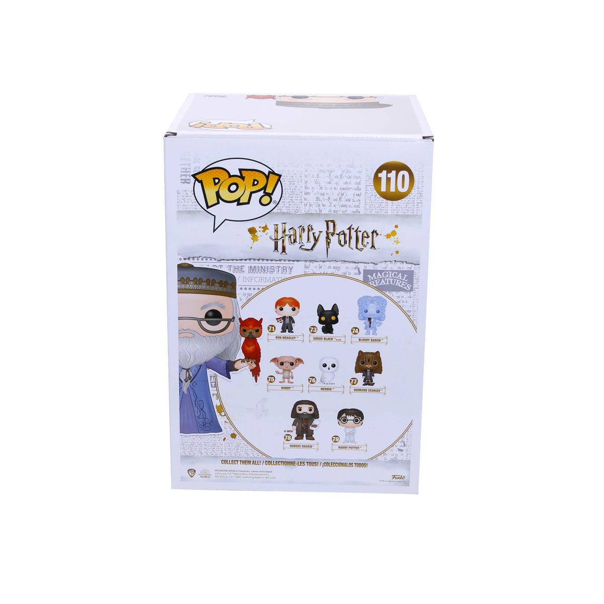10" Harry Potter Dumbledore w/Fawkes N80921
