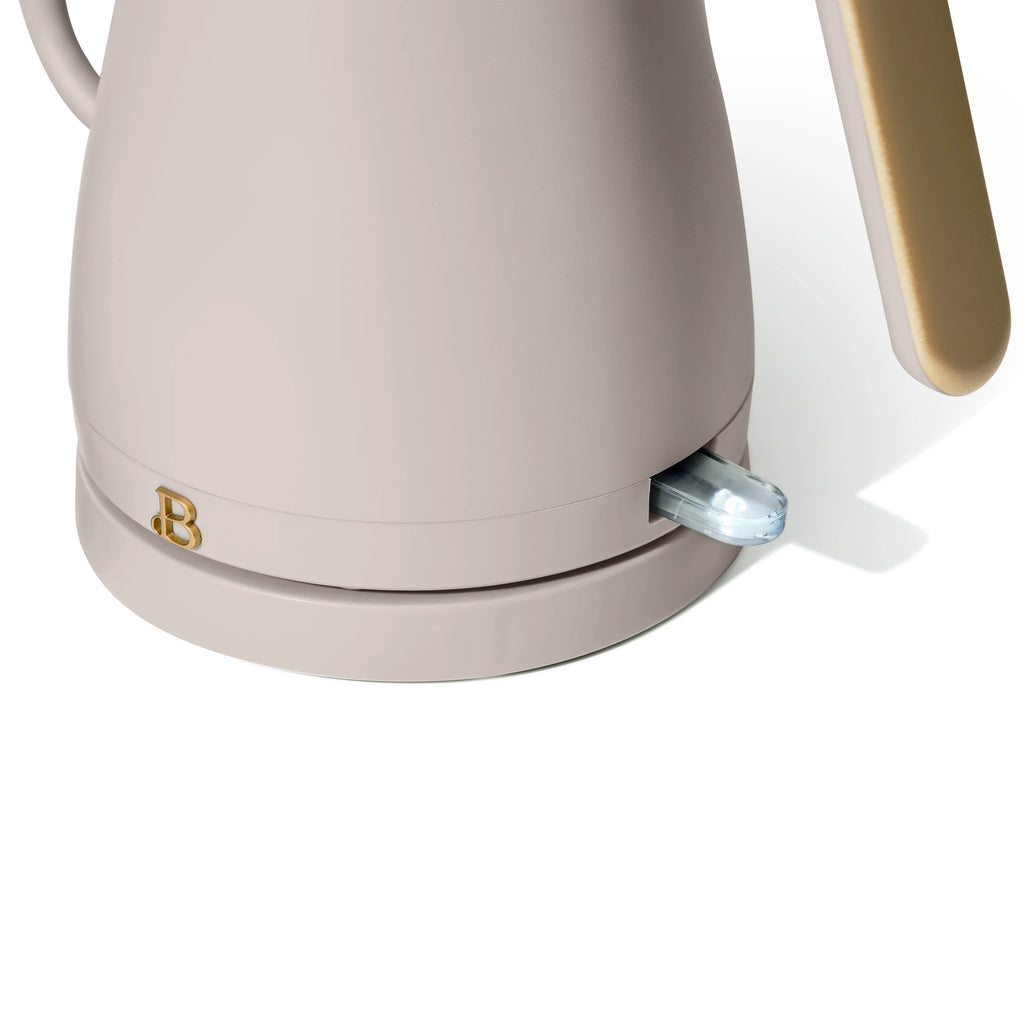 1-Liter Electric Gooseneck Kettle 1200 W Porcini Taupe Z492
