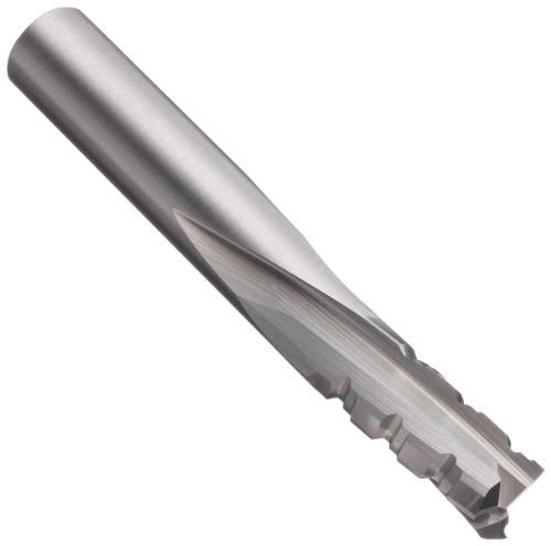 Solid Carbide Downcut Cutting Tool, Uncoated Finish, 3 Flutes, 11cm O S8852