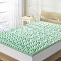 Queen 1.5" 5-Zone Memory Foam Mattress Topper with Aloe Infusion X44483