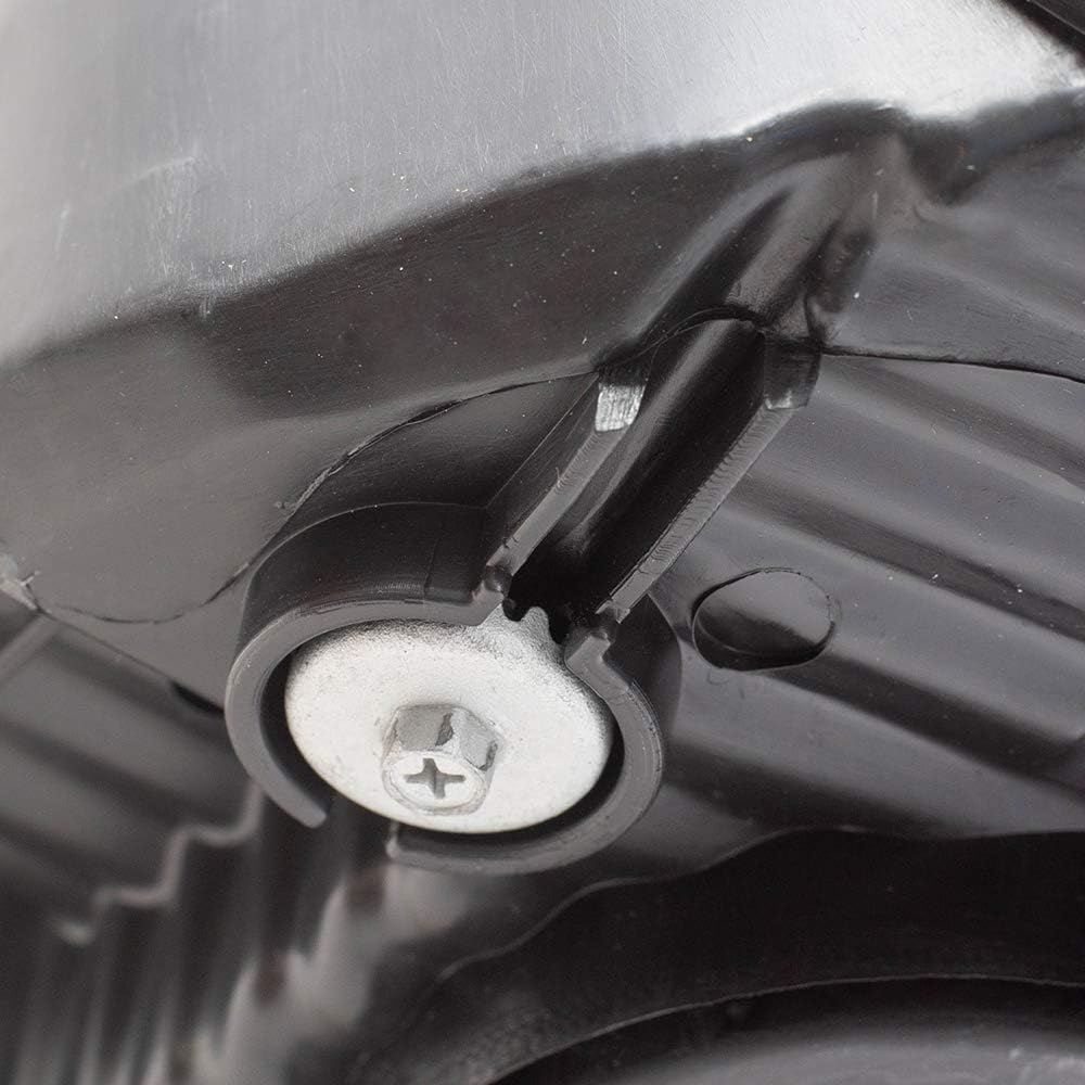 Replacement Driver and Passenger Headlights with Grey Bezels Q97432