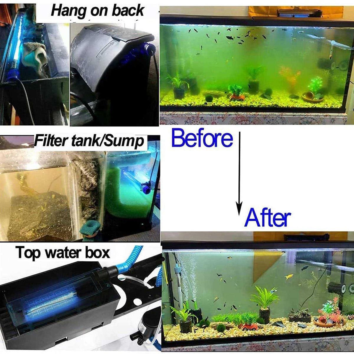 3W UV Aquarium Clean Light X434