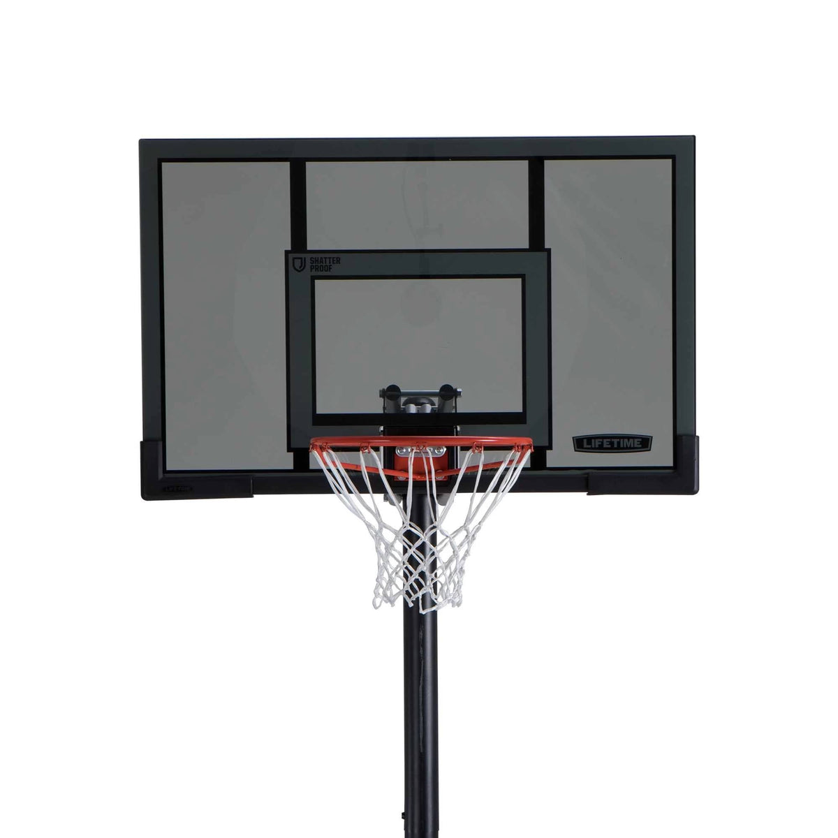 Adjustable Portable Basketball Hoop 52-inch Polycarbonate V912